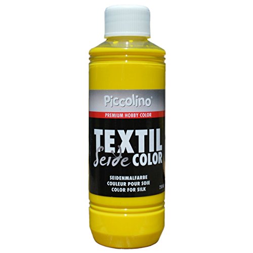 Seidenmalfarbe Zitronengelb 250ml - Seidenfarbe Piccolino Textil Color - Textilfarbe Seide Seidenmalfarbe Zitronengelb 250ml - Seidenfarbe Piccolino Textil Color - Textilfarbe Seide von Piccolino