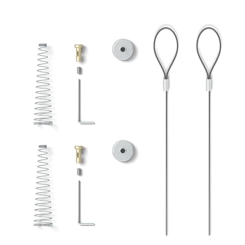 2er-Set Torriegel Kabelzieher mit Feder und Werkzeug, stabile Legierungskonstruktion für den Außenbereich an Zaun und Tür, einfache Installation 2er-Set Torriegel Kabelzieher mit Feder und Werkzeug, stabile Legierungskonstruktion für den Außenbereich an Zaun und Tür, einfache Installation von Piceioep