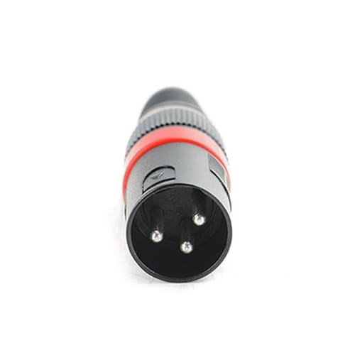 3Pin Stecker Kabelverbinder 3Pin Mikrofone Steckermikrofone Kabelklemmen Stecker Für Mikrofonezubehör von Piceioep