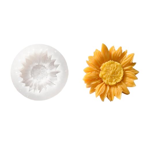 Blumen-Silikonformen, einfaches Entformen zur Herstellung von Seife, Mehrzweck-Silikone für Epoxidharz, Bastelblumen, Silikonform von Piceioep