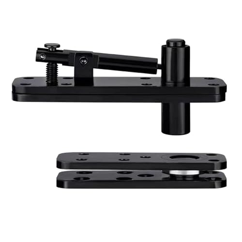 Doppellager, leises Stiftscharnier, 360 Grad drehbar, strapazierfähig, verdecktes Set, Upgrades für unsichtbare Bücherregaltür, verstellbar, unsichtbarer Schrank von Piceioep