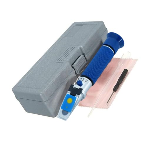 PICEIEEP Marine Salzwasser Salzgehaltsmessertemperatur Kompensierte Werkzeug Refraktometer Für Aquariumfischtank Enthusiasten Home Aquarium Messkits PICEIEEP Marine Salzwasser Salzgehaltsmessertemperatur Kompensierte Werkzeug Refraktometer Für Aquariumfischtank Enthusiasten Home Aquarium Messkits von Piceioep