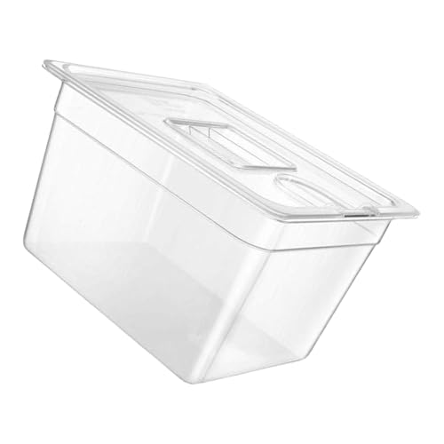Piceioep 12 l großer Behälter für langsames Garen mit klarem Fenster, Küchen-Slow-Cooker-Teil für einfaches Vakuumieren von Niedrigtemperatur-Kochwasser Piceioep 12 l großer Behälter für langsames Garen mit klarem Fenster, Küchen-Slow-Cooker-Teil für einfaches Vakuumieren von Niedrigtemperatur-Kochwasser von Piceioep