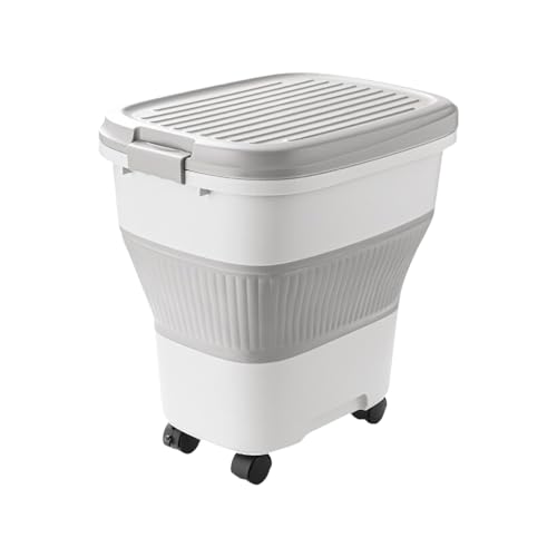 Piceioep Faltbare Körner Reisbox Mit Versiegelung Deckel Platz Sparen Haustier Futter Lagerbehälter Bunte Snacks Küche Werkzeug Reis Eimer Piceioep Faltbare Körner Reisbox Mit Versiegelung Deckel Platz Sparen Haustier Futter Lagerbehälter Bunte Snacks Küche Werkzeug Reis Eimer von Piceioep