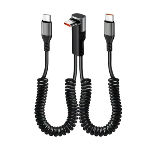 Piceioep Federspulenladungskabel Für USB A Telefone/Tablets 66W FAST Geschwindigkeits Ladung Typ C Daten Synchronisationskabel Piceioep Federspulenladungskabel Für USB A Telefone/Tablets 66W FAST Geschwindigkeits Ladung Typ C Daten Synchronisationskabel von Piceioep