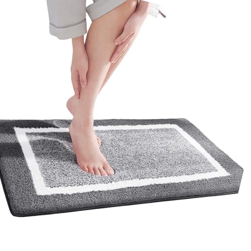 Piceioep Haltbarkeit Nonslip Entry Bad Matte Mit Schneller Wasserabsorption Für Feuchte Fläche Absorbierende Fußmatte Feuchtigkeitsbeständige Matte Absorption Badezimmerteppich Piceioep Haltbarkeit Nonslip Entry Bad Matte Mit Schneller Wasserabsorption Für Feuchte Fläche Absorbierende Fußmatte Feuchtigkeitsbeständige Matte Absorption Badezimmerteppich von Piceioep