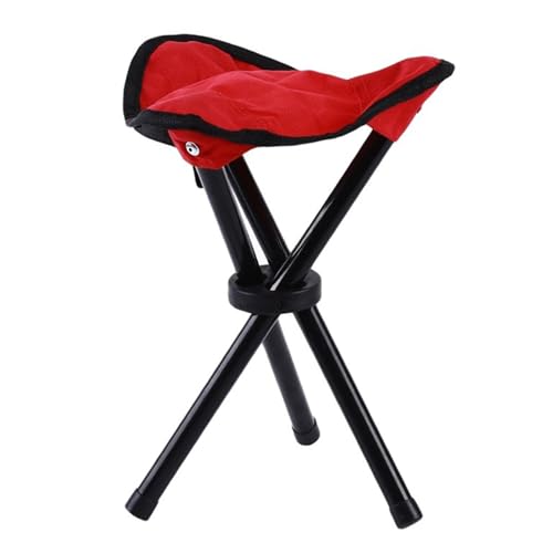 Piceioep Klappbarer Stativhocker Tragbarer Gebrauch Höhe 12in 3 Legs Stuhl Zum Wandern Camping Fischerei Strandstativ Sitz Stuhl Outdoor Stativstuhl von Piceioep