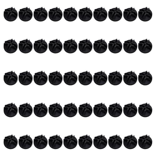 Piceioep Packung Von 100 Benutzerfreundlichen Kunststoffanschlüssen Für Modulare Würfel Speicherregalstraßen Clips Black Abs Materialien Regalstecker von Piceioep