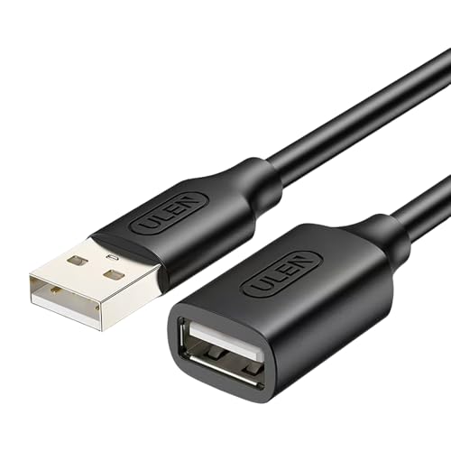 Piceioep USB 2.0 Verlängerungskabel Für Schnelle Datensynchronisation Und Ladekabel Zur Verwendung Mit Tastaturmaus Und Kameras von Piceioep