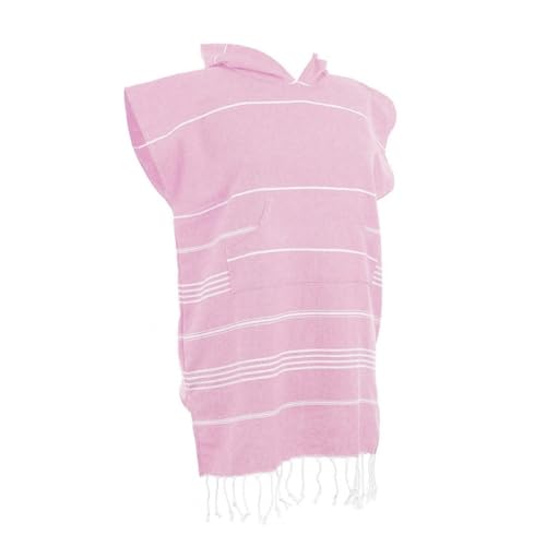 Schnell trocknendes Mikrofaser-Badponcho Handtuch mit Kapuze für Strand Surfen Schwimmen feste Größe für Erwachsene Badeponcho von Piceioep
