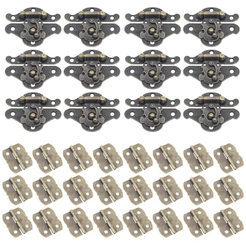 Schwere Türriegel aus Eisen mit künstlerischen Schmetterlingsscharnieren, antike Sicherheit für Schränke und Möbel, rostfreie Scharniere zur Aufbewahrung Schwere Türriegel aus Eisen mit künstlerischen Schmetterlingsscharnieren, antike Sicherheit für Schränke und Möbel, rostfreie Scharniere zur Aufbewahrung von Piceioep