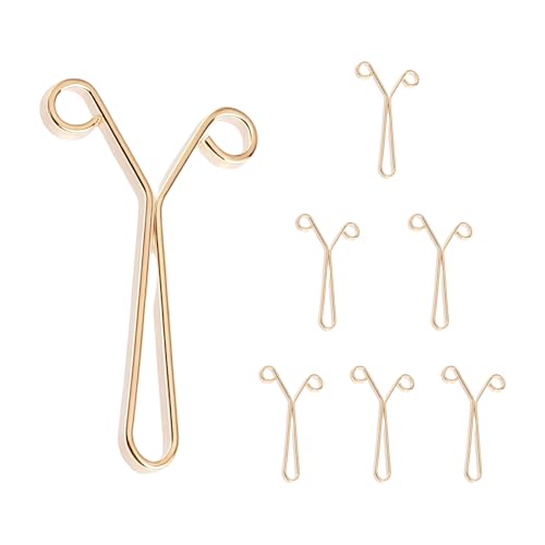 Tragbare Gerollte Kanten Manschetten Clips Einstellbarer Y Form Design Verstellbares Ärmelverschluss Für Schmuckreparaturen Und Tägliche Verwendung Tragbarer Reisemschmuck Werkzeug Clips von Piceioep