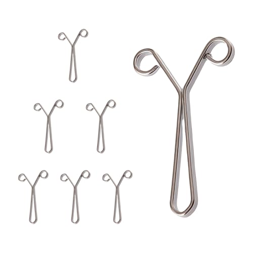 Tragbare Gerollte Kanten Manschetten Clips Einstellbarer Y Form Design Verstellbares Ärmelverschluss Für Schmuckreparaturen Und Tägliche Verwendung Tragbarer Reisemschmuck Werkzeug Clips von Piceioep