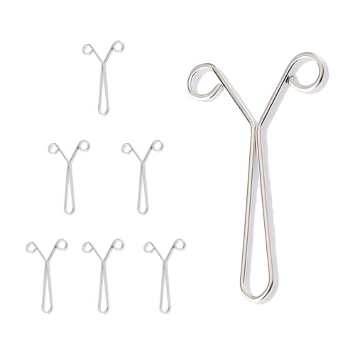 Tragbare Gerollte Kanten Manschetten Clips Einstellbarer Y Form Design Verstellbares Ärmelverschluss Für Schmuckreparaturen Und Tägliche Verwendung Tragbarer Reisemschmuck Werkzeug Clips von Piceioep