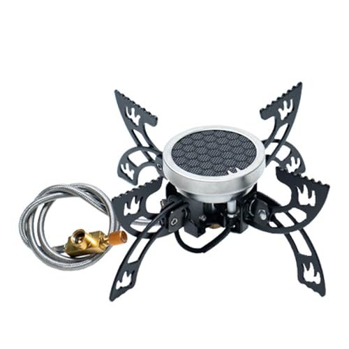 Tragbarer Campingkocher, winddicht, faltbar, Design Brenner, hocheffiziente Stahlbeine für Outdoor-Kochen, Wandern, Rucksackreisen, windabweisend, Picknickkocher Tragbarer Campingkocher, winddicht, faltbar, Design Brenner, hocheffiziente Stahlbeine für Outdoor-Kochen, Wandern, Rucksackreisen, windabweisend, Picknickkocher von Piceioep