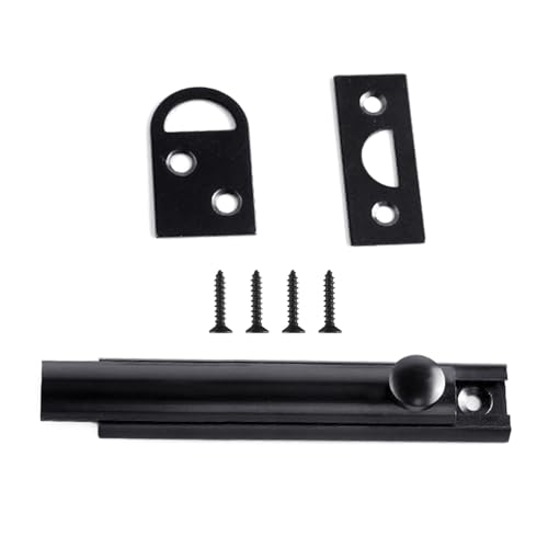 Verstellbares Schieberiegel-Set mit 90/180 Grad Montageplatte Rostfreie Türsicherung für Badezimmer Französische Tür Schiebetür mit Montageschrauben Verstellbares Schieberiegel-Set mit 90/180 Grad Montageplatte Rostfreie Türsicherung für Badezimmer Französische Tür Schiebetür mit Montageschrauben von Piceioep