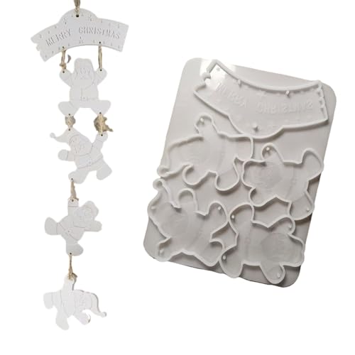 Weiche Silikonform Für Weihnachten Hängende Dekorationen Temperaturfestes Festival Ornament Machen Form Flexibler Silikonguss von Piceioep