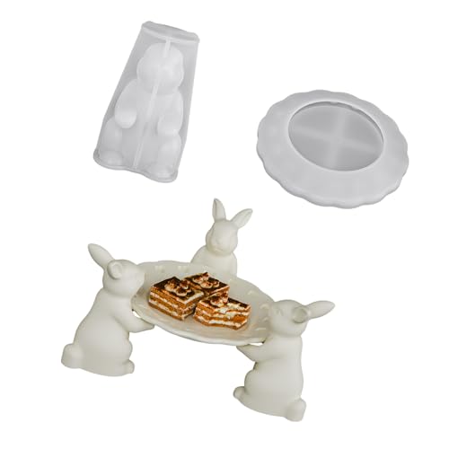 Wiederverwendbare Hitzebeständige Kaninchen Die Formen Dekorieren Einfach Freigelassene Design Für Kerzenherstellung Und Festivalhandwerksfutter Aus Silikonhandwerksform Für Kerzen Und von Piceioep