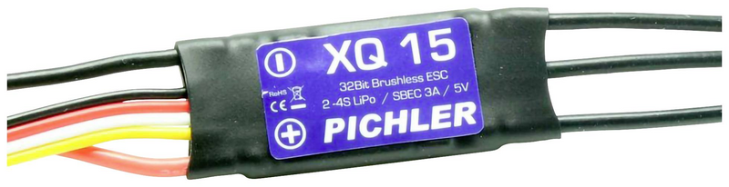 Brushless Regler Xq+ 15 Flugmodell Motorsteuerung Rc Regler 30 A Kompaktmodell B-Ware von Pichler