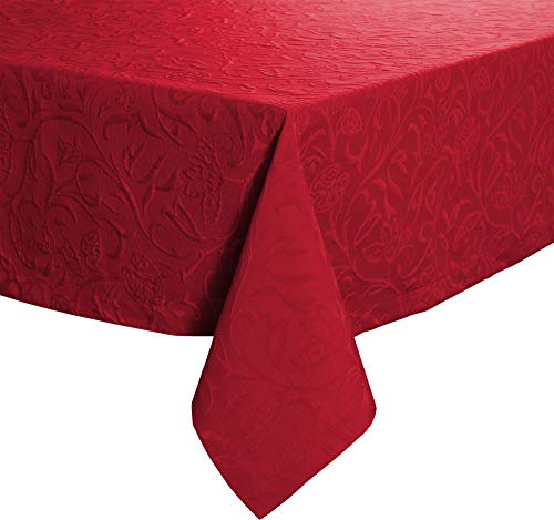 Pichler Tischdecke Cordoba bügelfrei rot Größe 130x170 cm von Pichler