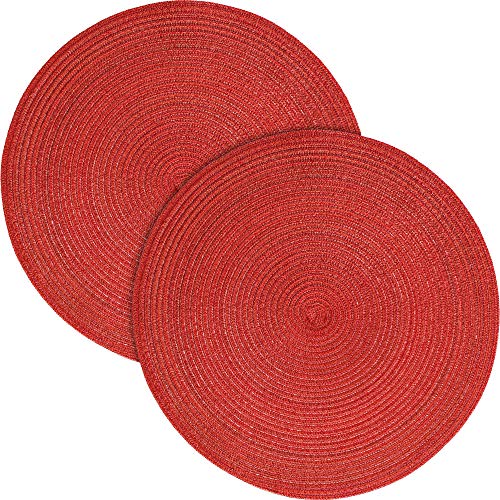 Pichler Tischset Samba 2er-Pack rot Größe rund: 38 cm Ø Pichler Tischset Samba 2er-Pack rot Größe rund: 38 cm Ø von Pichler