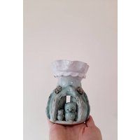 Eule Keramik Teelichthalter von PickYourVintage