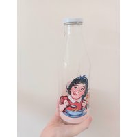 Glas Milch Flasche Cerve Retro Küche Dekor Glas Milch Flasche Cerve Retro Küche Dekor von PickYourVintage