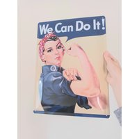 We Can Do It Sign Wanddekoration We Can Do It Sign Wanddekoration von PickYourVintage