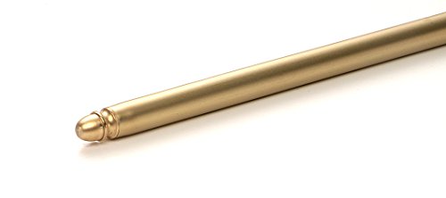 Treppenläuferstange Messing matt 9mm x 750mm von Pickardt & Gerlach