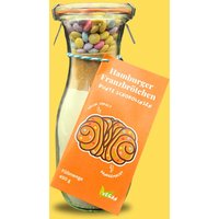 Hamburger Franzbrötchen Backmischung Vegane Bunte Schokolinsen Im Weck Glas von Picknickliebe