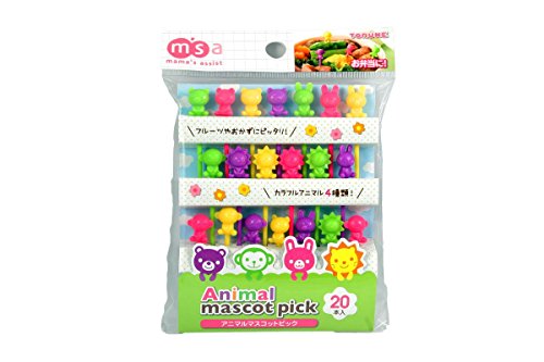 Cute Animal Food Picks 20 Pcs - Cute Bento Box Decoration by Picks von Torune