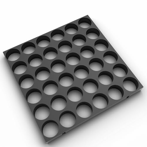 Picmondoo Diamond Painting Döschenwand System – erweiterbar mit Brett, Sockel oder Komplett-Set, für perfekte Ordnung bei deinen Steinchen (Brett für Döschenwand) von Picmondoo