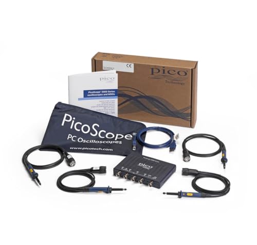 Pico Technology PicoScope 2406B 4-Kanal 50MHz PC USB Digital Handheld Oszilloskop mit Sonden von Pico Technology