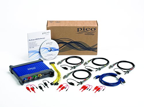 Pico Technology PicoScope 3405D Oszilloskop 4 Kanal MSO Mischsignalsysteme 100 MHz USB Digitaloszilloskop inkl. 4 Kanäle, Tastköpfen und PS7 Software für Windows, Mac, Linux von Pico Technology