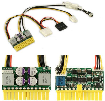 picoPSU-160-XT DC/DC (160 Watt) + AC/DC 192W Adapter + Stromkabel von PicoPSU