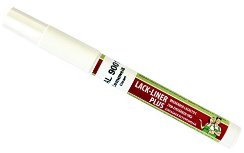 picobello 5ml Lack-Liner Plus Lackstift RAL 9001 Cremeweiß - Made in Germany von picobello