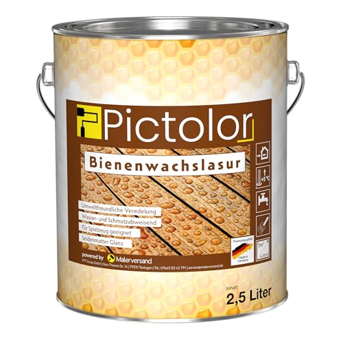 Pictolor® Bienenwachslasur 2,5 Liter von Pictolor