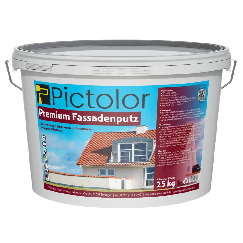 Pictolor® Premium-Fassadenputz Kratzputz von Pictolor