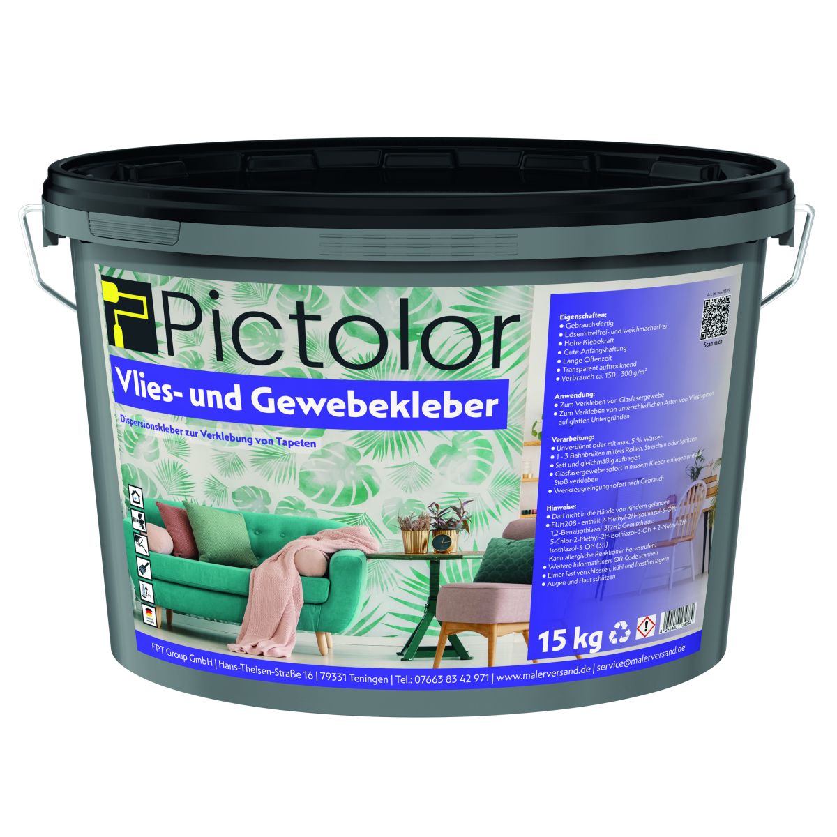 Pictolor® Vlieskleber Gewebekleber von Pictolor