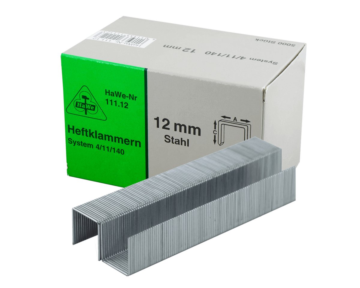 Pictolor Glättekelle HaWe Heftklammern System 11/140 Tackerklammern 12 mm von Pictolor