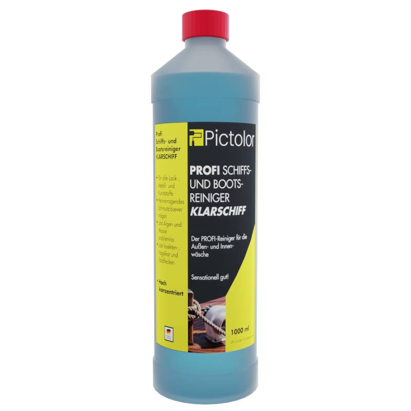Pictolor® Profi Schiffs- und Bootsreiniger Klarschiff von Pictolor