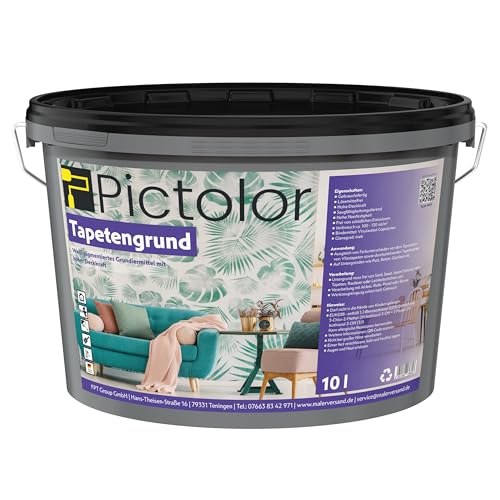 Pictolor Tapetengrund 10 Liter weiß von Pictolor