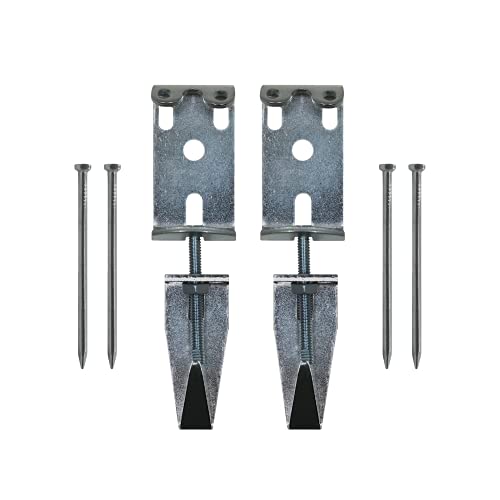 Picture Hang Solutions Verstellbare J-Haken – Spezial- und Museumsstahlhaken – für Spiegel, Bilder und Kunst – unterstützt bis zu 45,4 kg – 2 Stück von Picture Hang Solutions