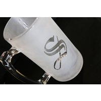 Personalisierte 25 Oz. Frosted Glas Bierkrug von PictureItCreations