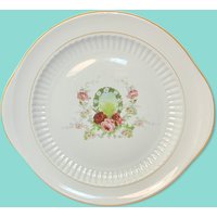 Vintage China Porzellan Servierplatte von Piddlinpixie