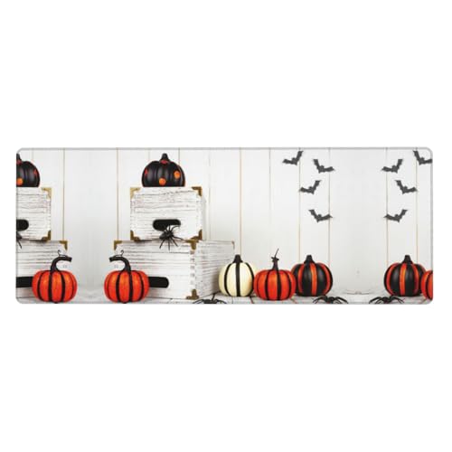Bright Halloween Premium Gaming-Mauspad, auslaufsicher, schmutzabweisend, Stoff, 800 x 300 x 3 mm lang, Schreibtischunterlage Bright Halloween Premium Gaming-Mauspad, auslaufsicher, schmutzabweisend, Stoff, 800 x 300 x 3 mm lang, Schreibtischunterlage von Pidgazdfgv