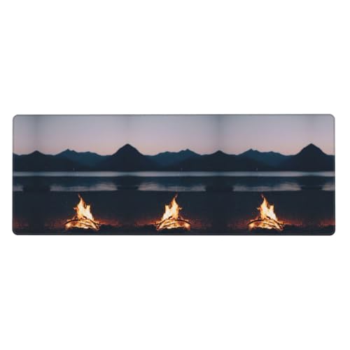 Camping Premium Gaming-Mauspad, auslaufsicher, schmutzabweisend, Stoff, 800 x 300 x 3 mm lang, Schreibtischunterlage Camping Premium Gaming-Mauspad, auslaufsicher, schmutzabweisend, Stoff, 800 x 300 x 3 mm lang, Schreibtischunterlage von Pidgazdfgv