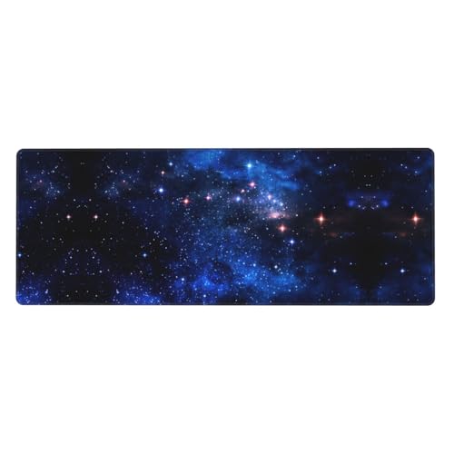 Galaxy Night Premium Gaming-Mauspad, auslaufsicher, schmutzabweisend, Stoff, 800 x 300 x 3 mm lang, Schreibtischunterlage Galaxy Night Premium Gaming-Mauspad, auslaufsicher, schmutzabweisend, Stoff, 800 x 300 x 3 mm lang, Schreibtischunterlage von Pidgazdfgv