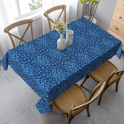 Pidgazdfgv Küchentischdecke mit Leopardenfellmuster, eng anliegend, waschbar, knitterfrei, dehnbar, rechteckig, Terrasse Pidgazdfgv Küchentischdecke mit Leopardenfellmuster, eng anliegend, waschbar, knitterfrei, dehnbar, rechteckig, Terrasse von Pidgazdfgv