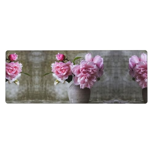 Pretty Roses Premium-Mauspad, auslaufsicher, schmutzabweisend, Stoff, 800 x 300 x 3 mm lang, Schreibtischunterlage Pretty Roses Premium-Mauspad, auslaufsicher, schmutzabweisend, Stoff, 800 x 300 x 3 mm lang, Schreibtischunterlage von Pidgazdfgv